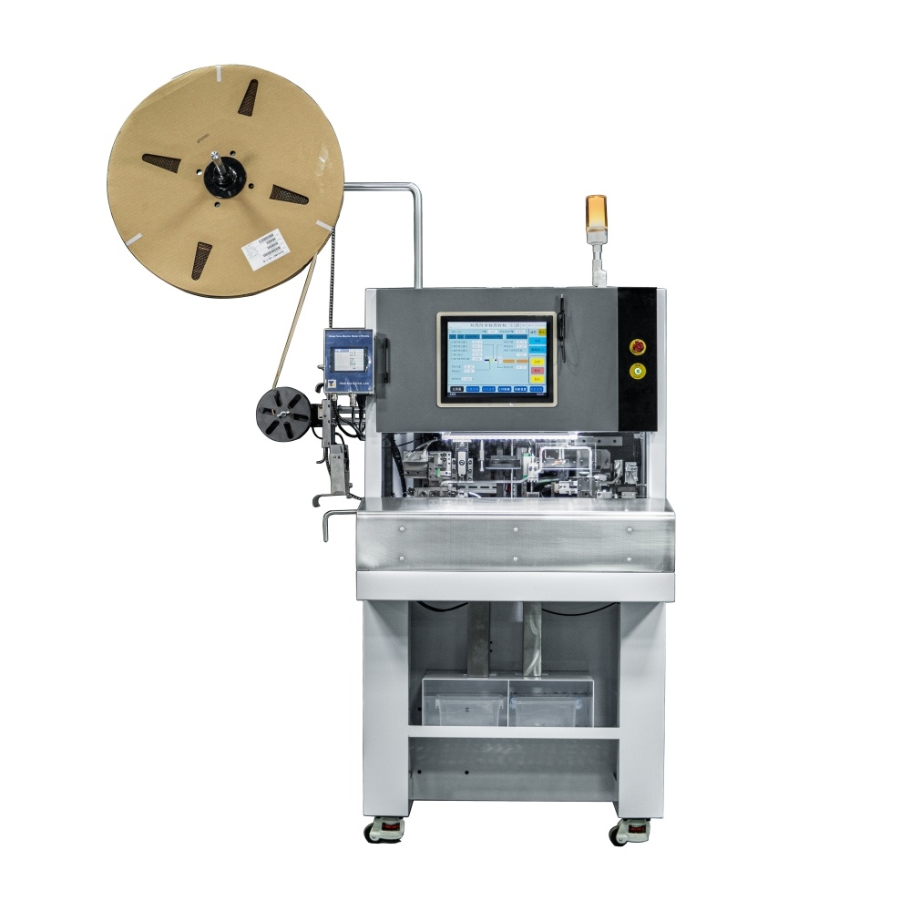 Automatic Wire Stripping Seal Insertion Crimping Machine for 2 to 3 Wires 1200 to 1500 PCS Per Hour Cable Harness Processing