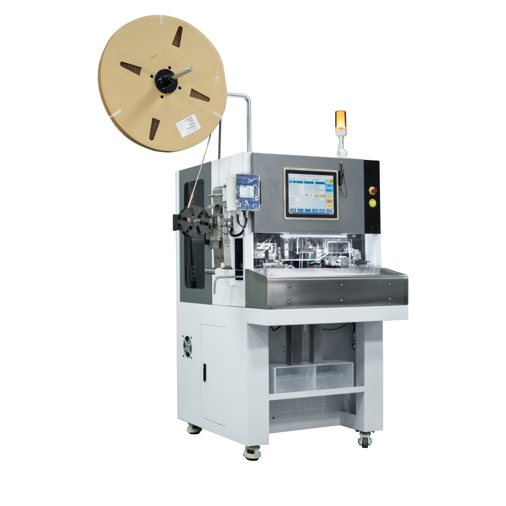 Automatic Wire Stripping Seal Insertion Crimping Machine for 2 to 3 Wires 1200 to 1500 PCS Per Hour Cable Harness Processing