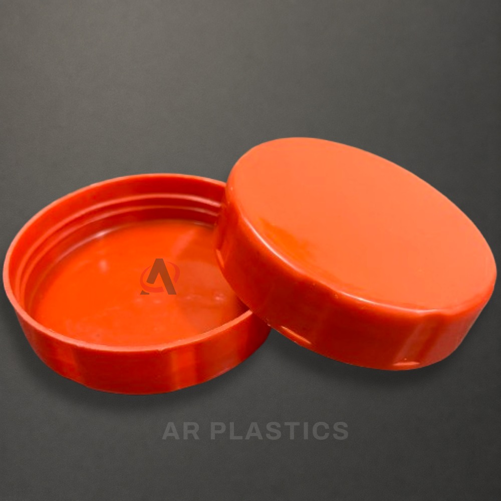 73 Mm Flower Cap - Plastic, 73 Mm Diameter, All Colors Available | User-friendly, Lightweight, Customizable, Screw Cap For Jars