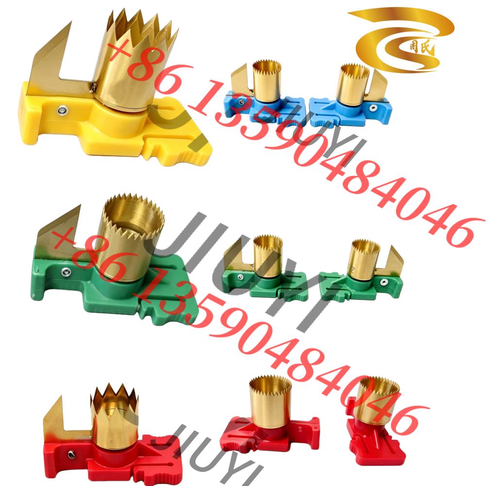 Lightning Punch Cutter Sawtooth Blade Plastic Film Perforation Tool - Color: Customized