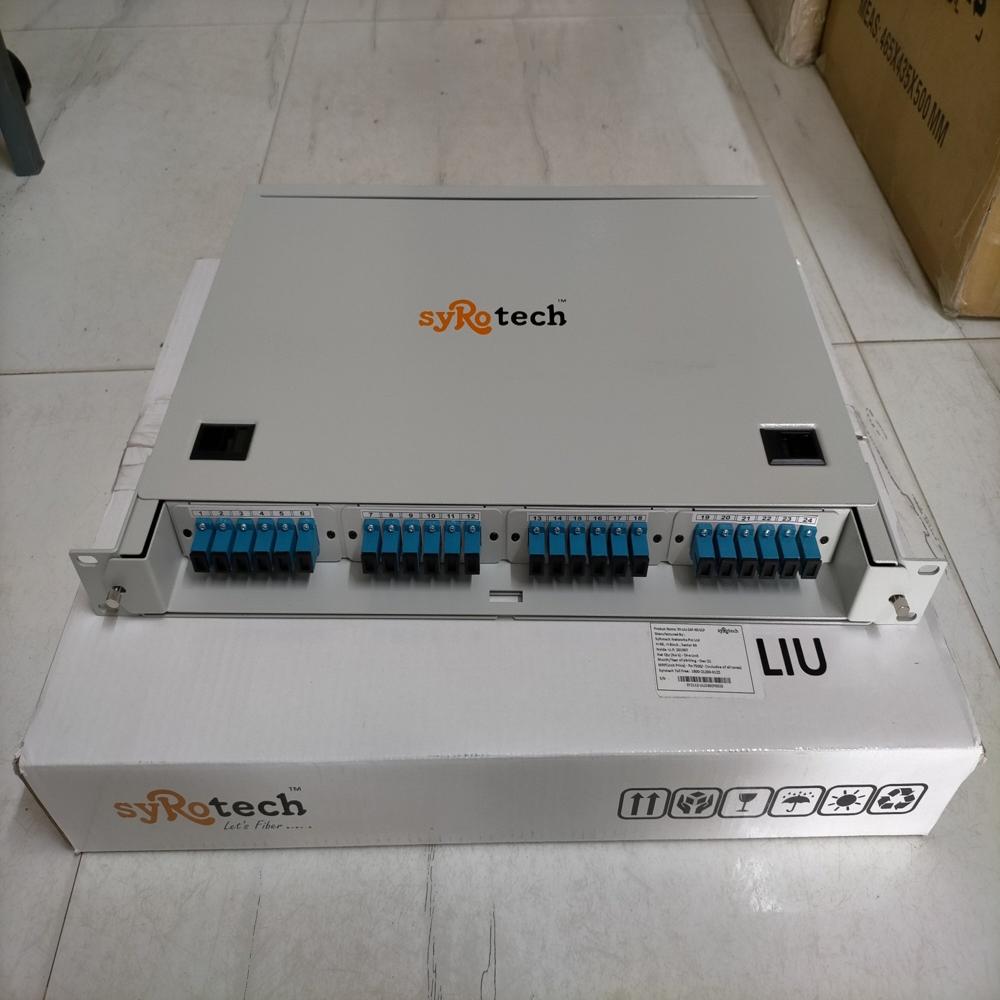 24-Port Sc Duplex Fiber Management System (Fms), - Color: Lightgrey