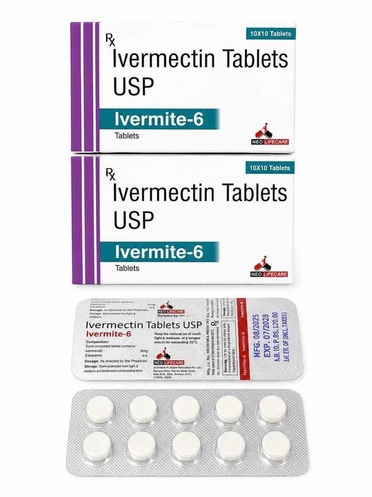 Ivermite-6 Ivermectin Tablets 6mg