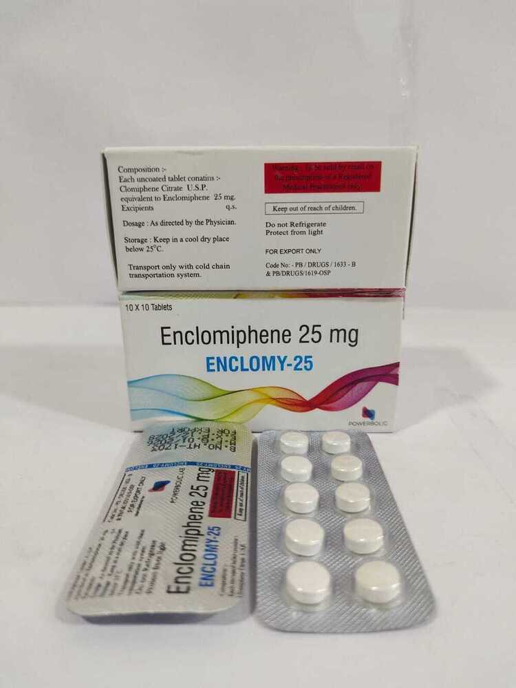 Enclomy-25 Enclomiphene 25mg Tablet