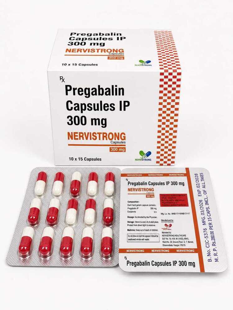 Nervistrong Pregabalin Capsules 300mg