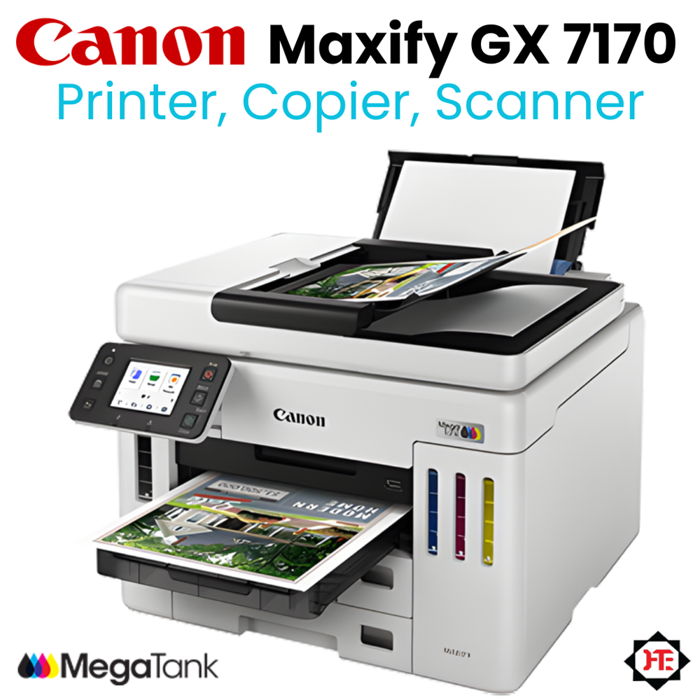 Canon MAXIFY GX7170 Ink Tank Multifunction Colour Printer, Scanner Copier