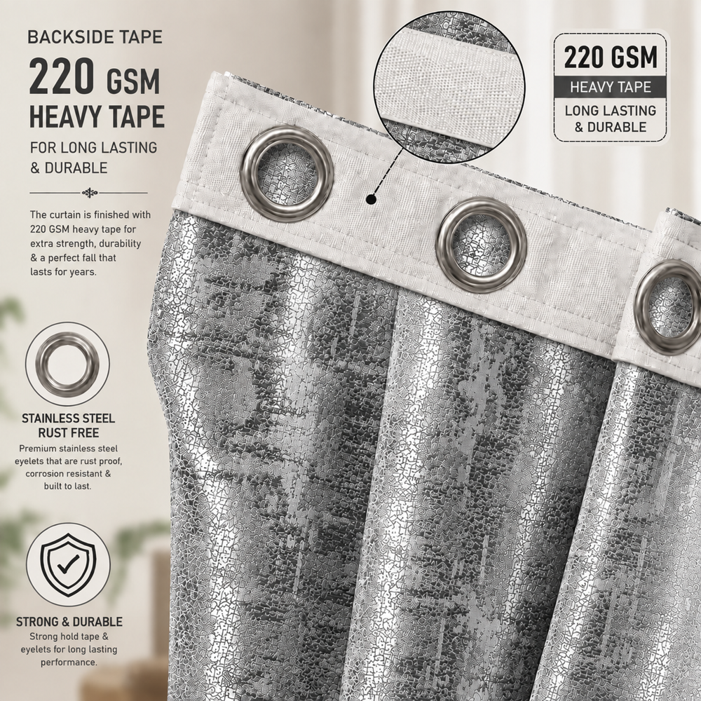  Polyester Jaquard Curtains 
