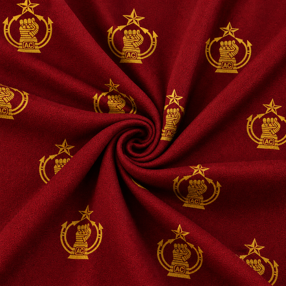 Army Regimental Logo Crest Jacquard Curtains