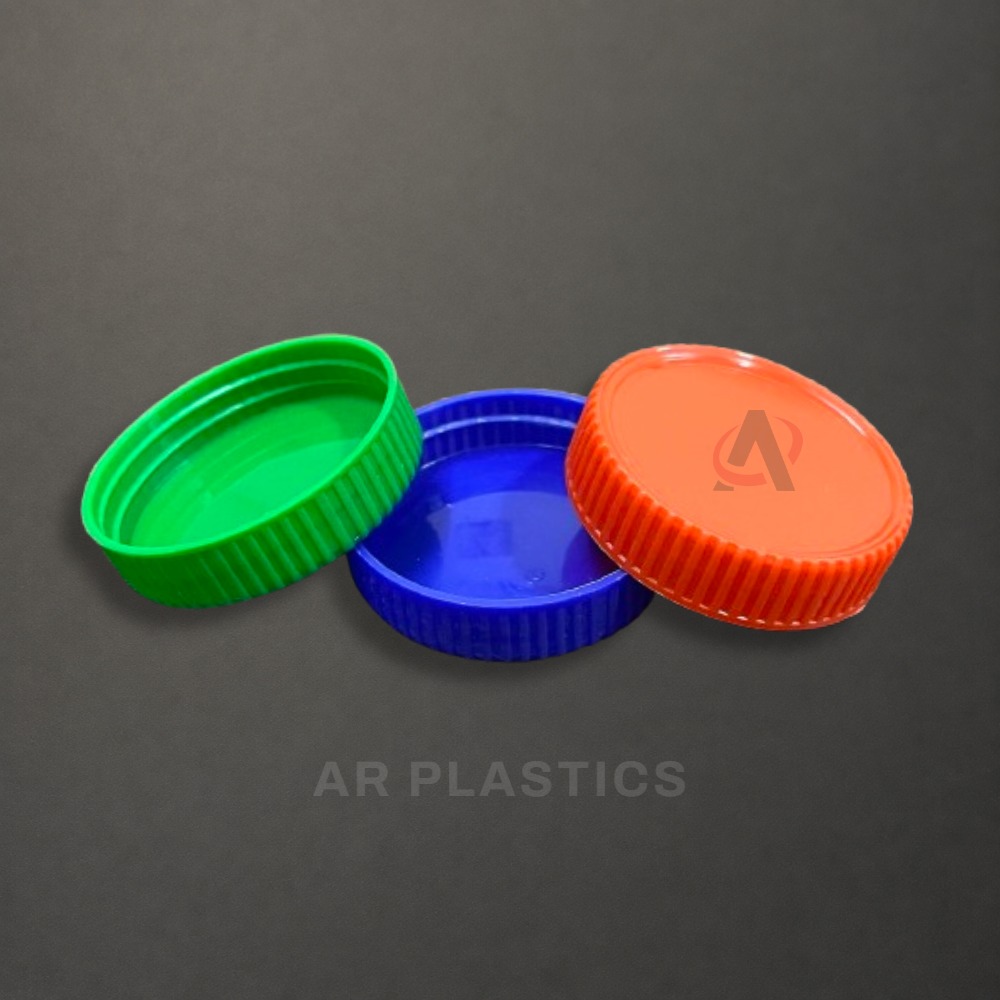 53 Mm Plastic Screw Cap - 53 Millimeter Diameter, Lightweight And User-friendly Design, Versatile For Jars, Available In All Colors