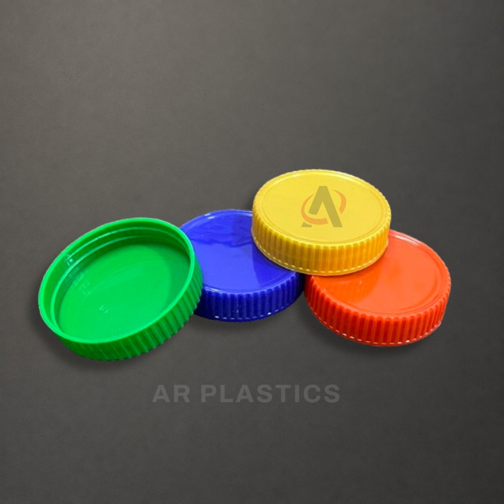 53 Mm Plastic Screw Cap - 53 Millimeter Diameter, Lightweight And User-friendly Design, Versatile For Jars, Available In All Colors
