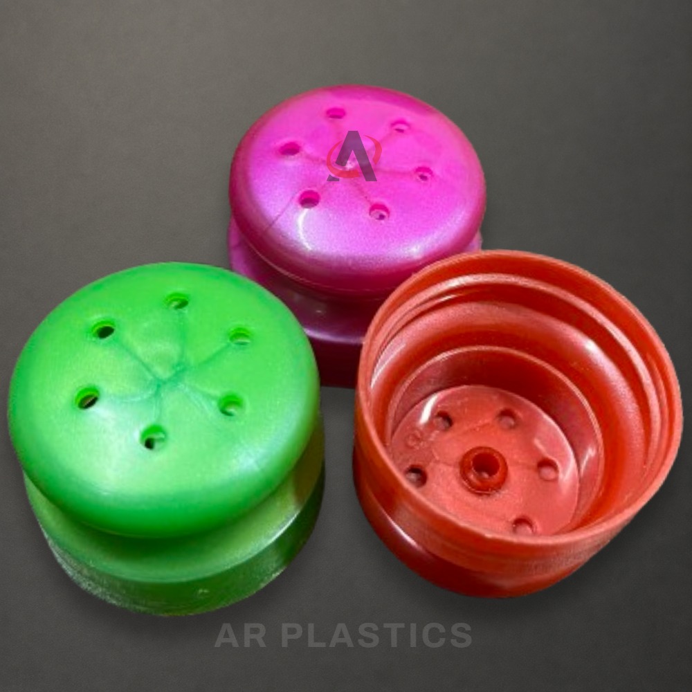 38 Mm Spice Cap - Plastic, 38 Millimeter Diameter, All Colors Available | Customized Design, User-friendly, Lightweight, Screw Cap For Jars