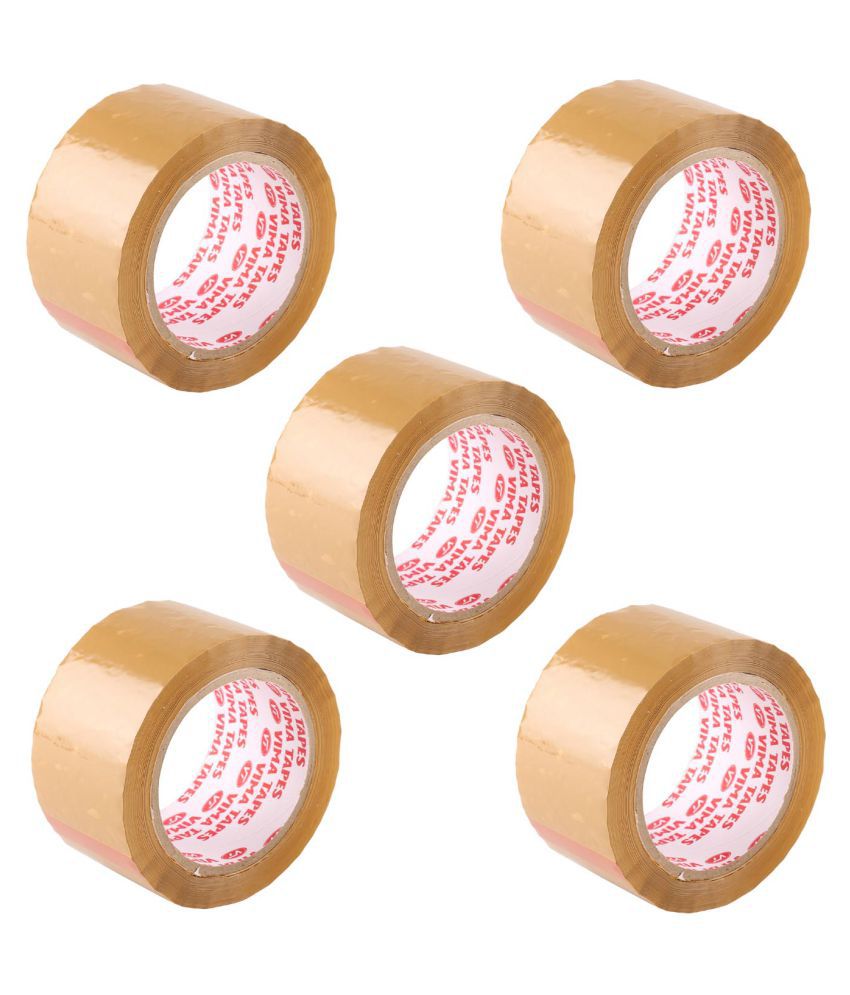 Brown Tapes For Box Packaging - Length: 65 Meters Meter (M)