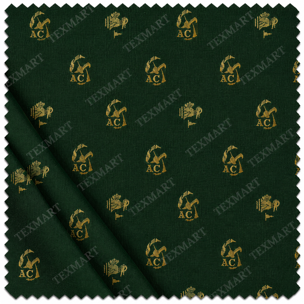 Premium Army Regimental Logo Crest Jacquard Curtains