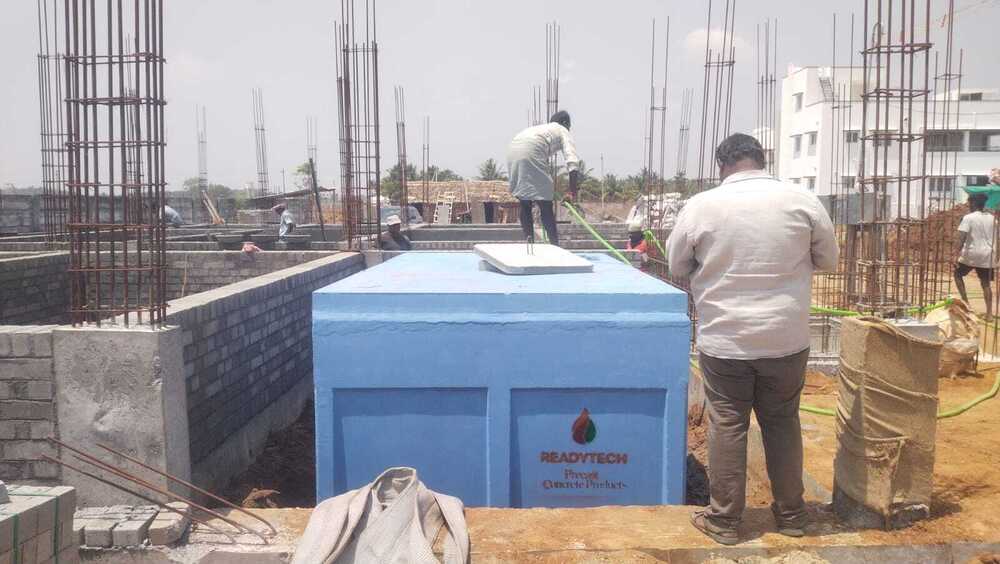 5000L RCC Water Tank