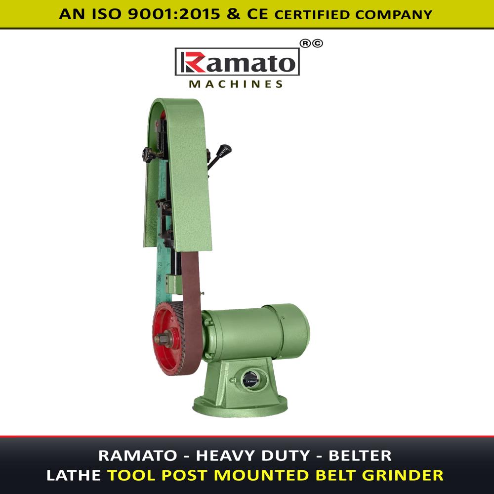 Single Side Belt Grinder Machine