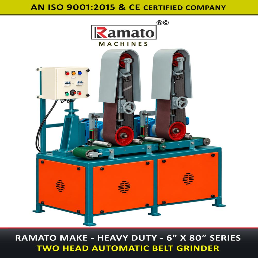 Two Head Belt Grinder