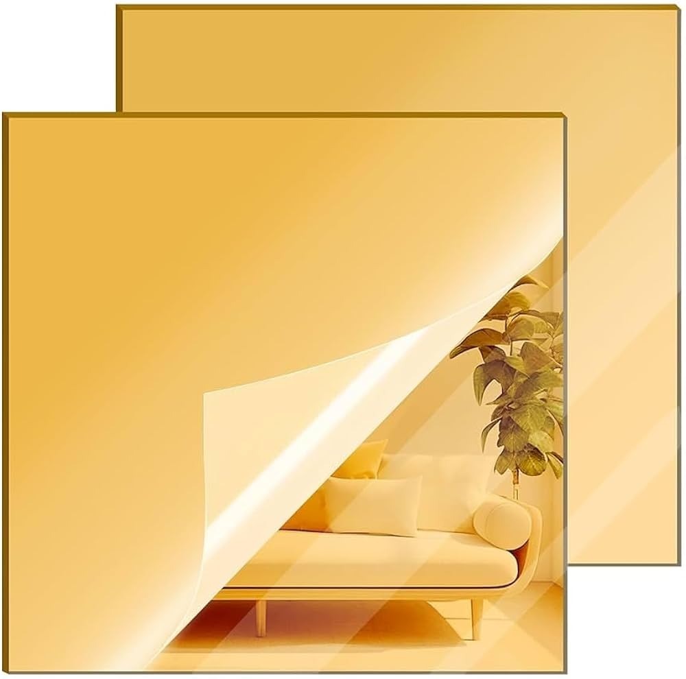 Gold Mirror Acrylic Sheet