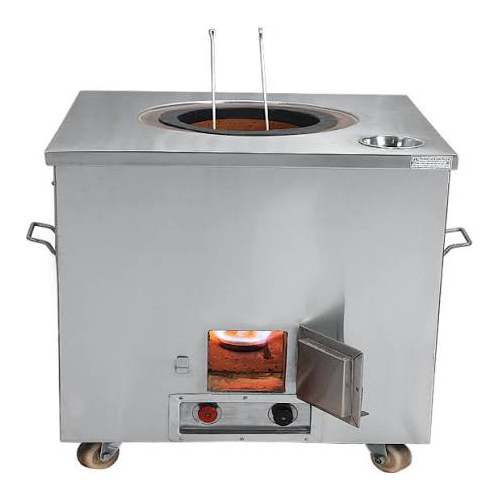 SS Charcoal And Gas Tandoor