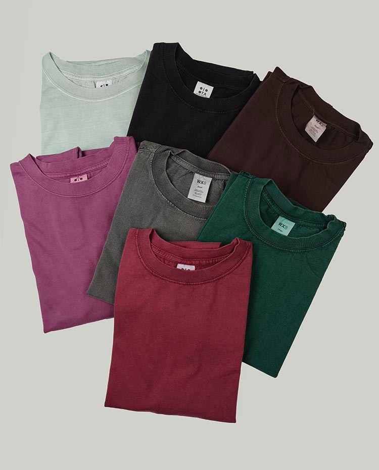 M11776 Mens Boxy-Fit Garment Dyed T-Shirt