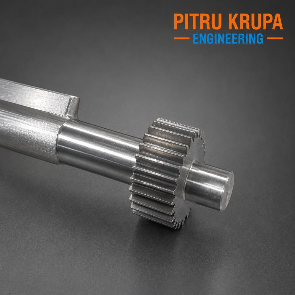 CNC Machined Gear Shaft