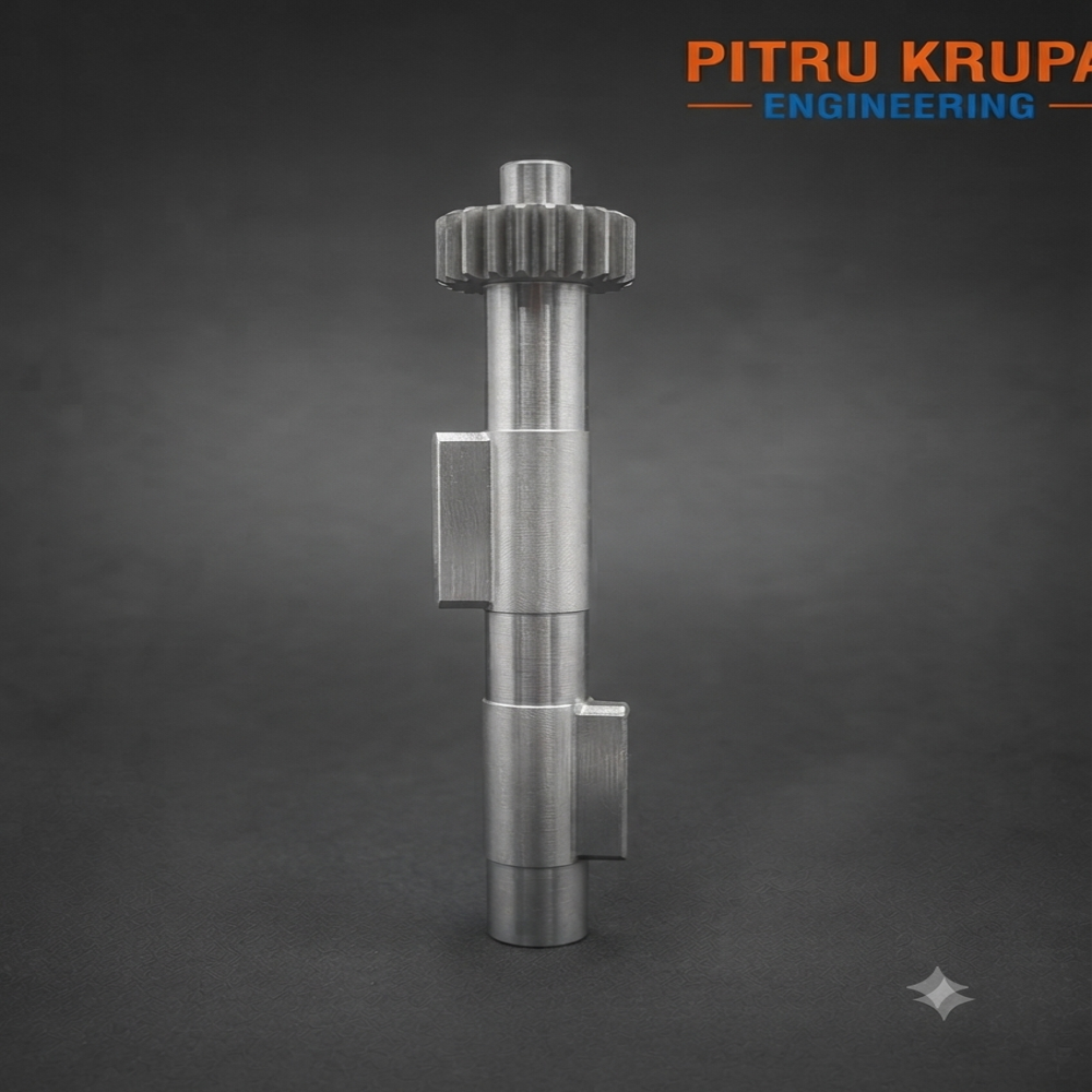 CNC Machined Gear Shaft