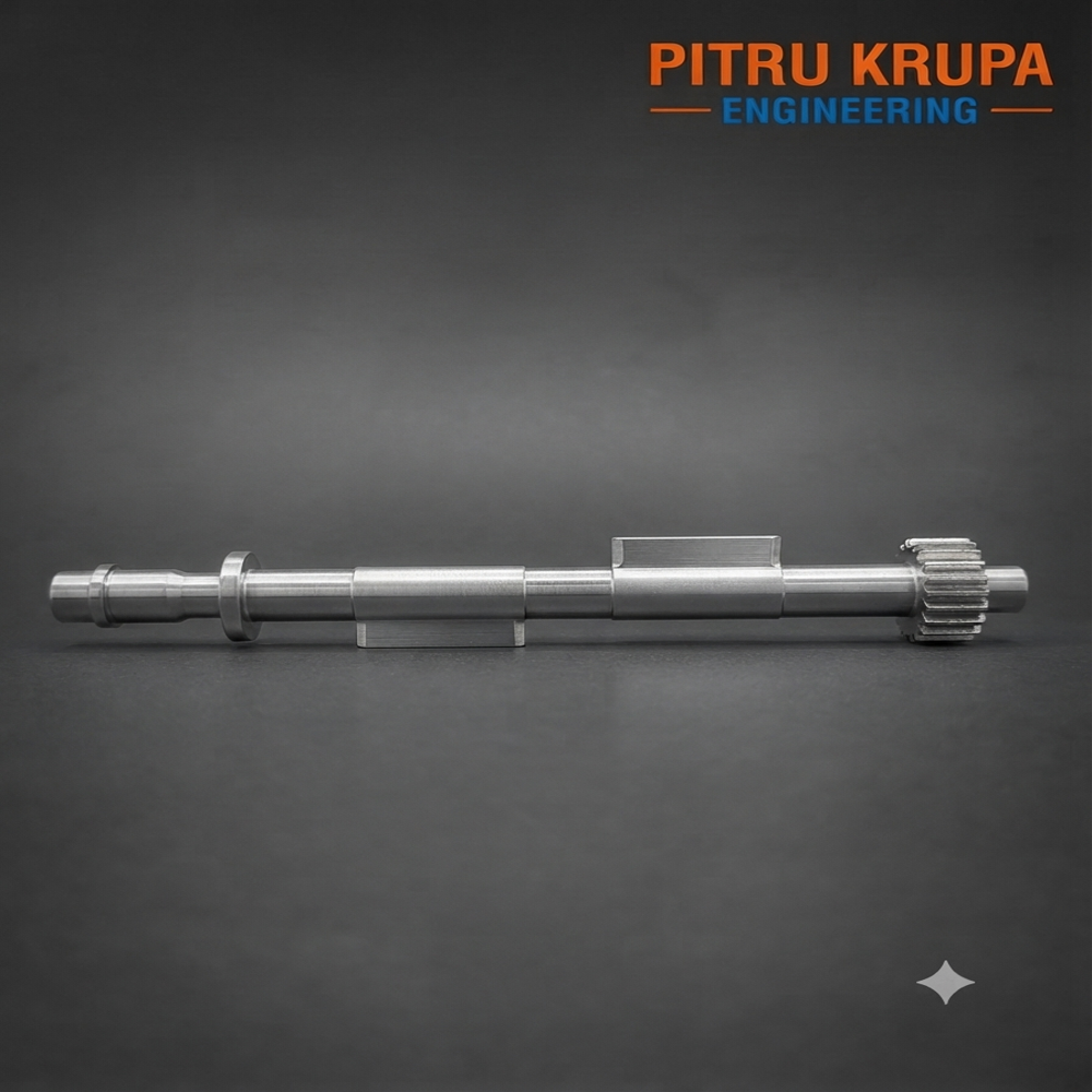 CNC Machined Gear Shaft