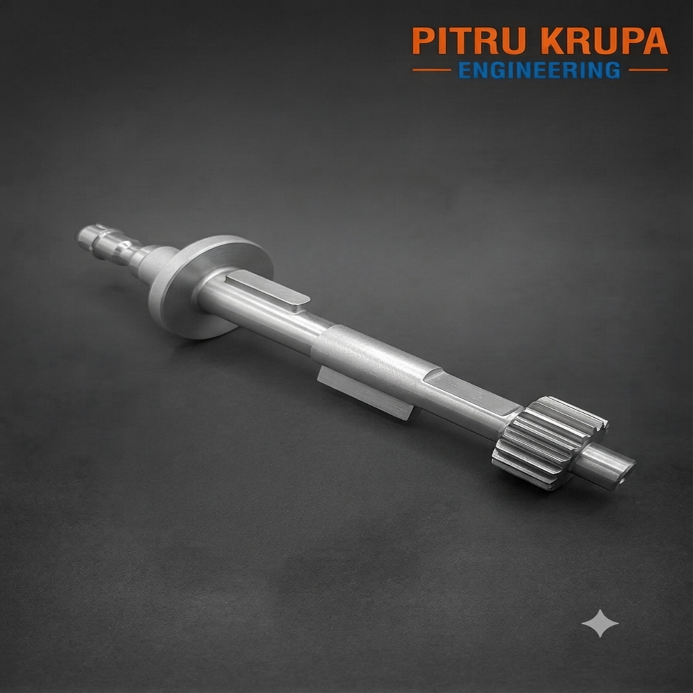 CNC Machined Gear Shaft