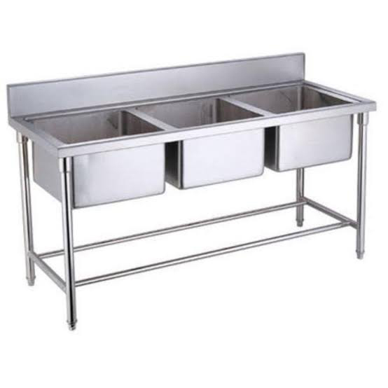 SS 3 Sink Unit