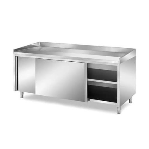 Work Table with Covering And Doors