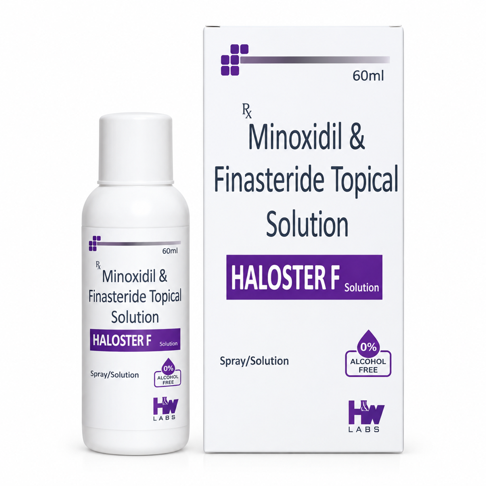 HALOSTER F Minoxidil & Finasteride Topical Solution