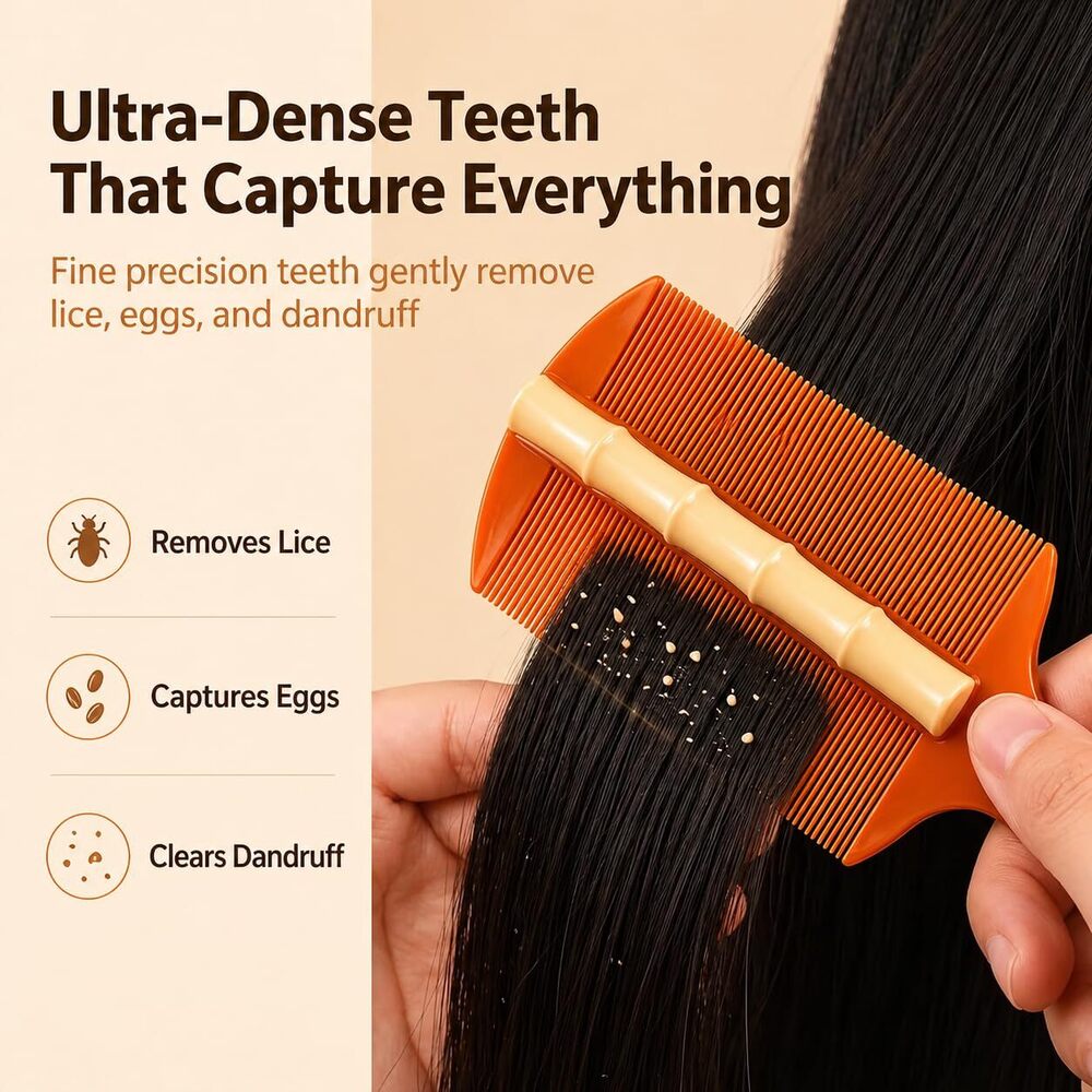 Simpletown Plastic Lice Comb