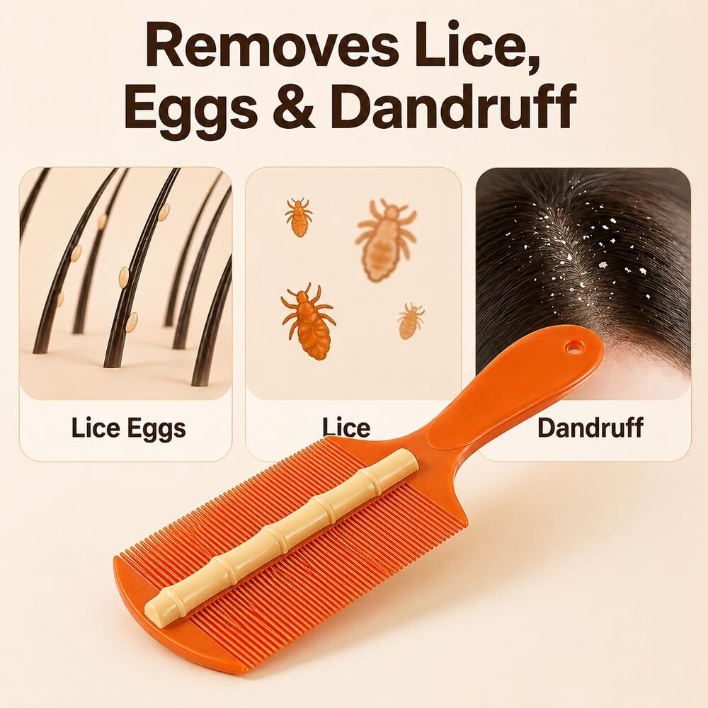 Simpletown Plastic Lice Comb
