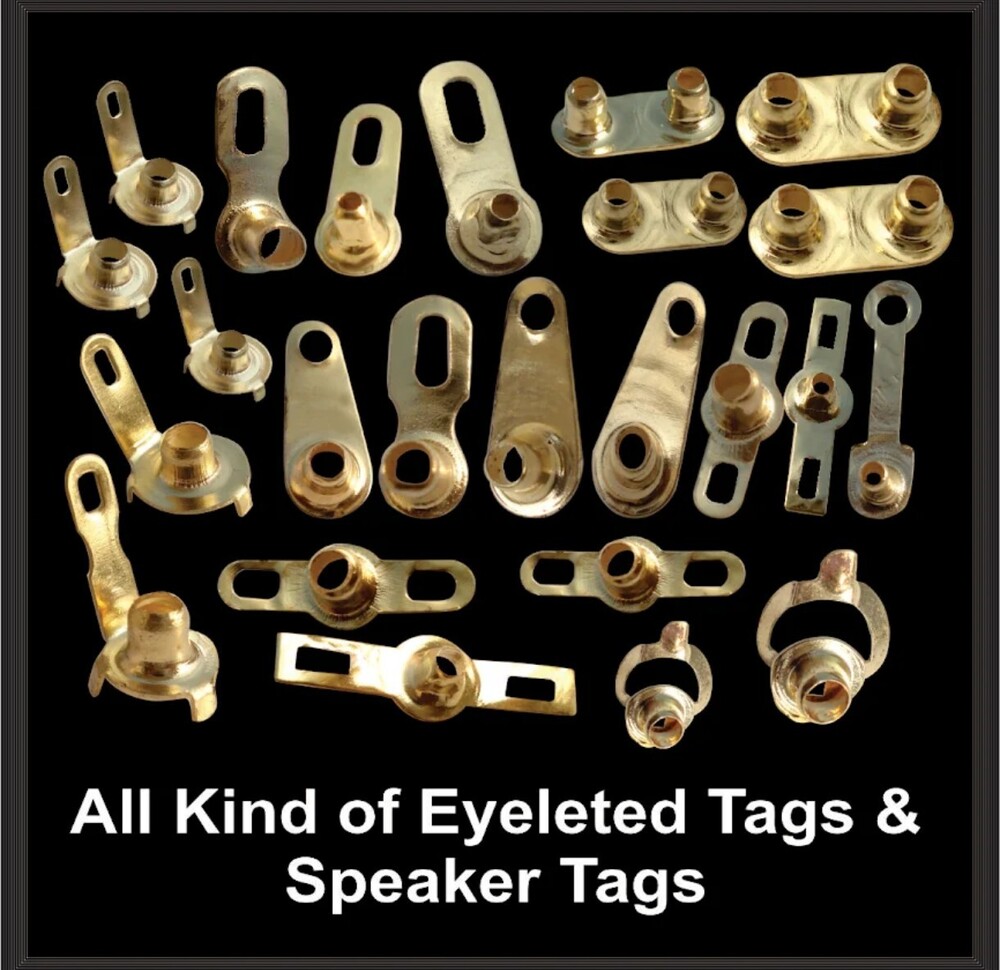 Eyelets Tag And Speaker Tags