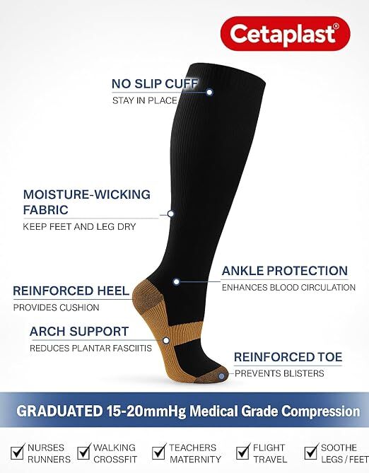 Copper Compression Socks