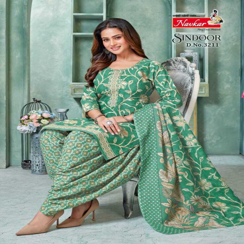 3211 Classic Zari Work Suit Set