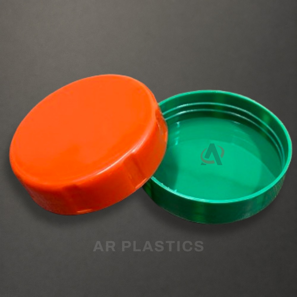 63 Mm Flower Jar Cap - Plastic Material, 63 Mm Diameter, Available In All Colors | Screw Type, Customizable, User-friendly, Lightweight