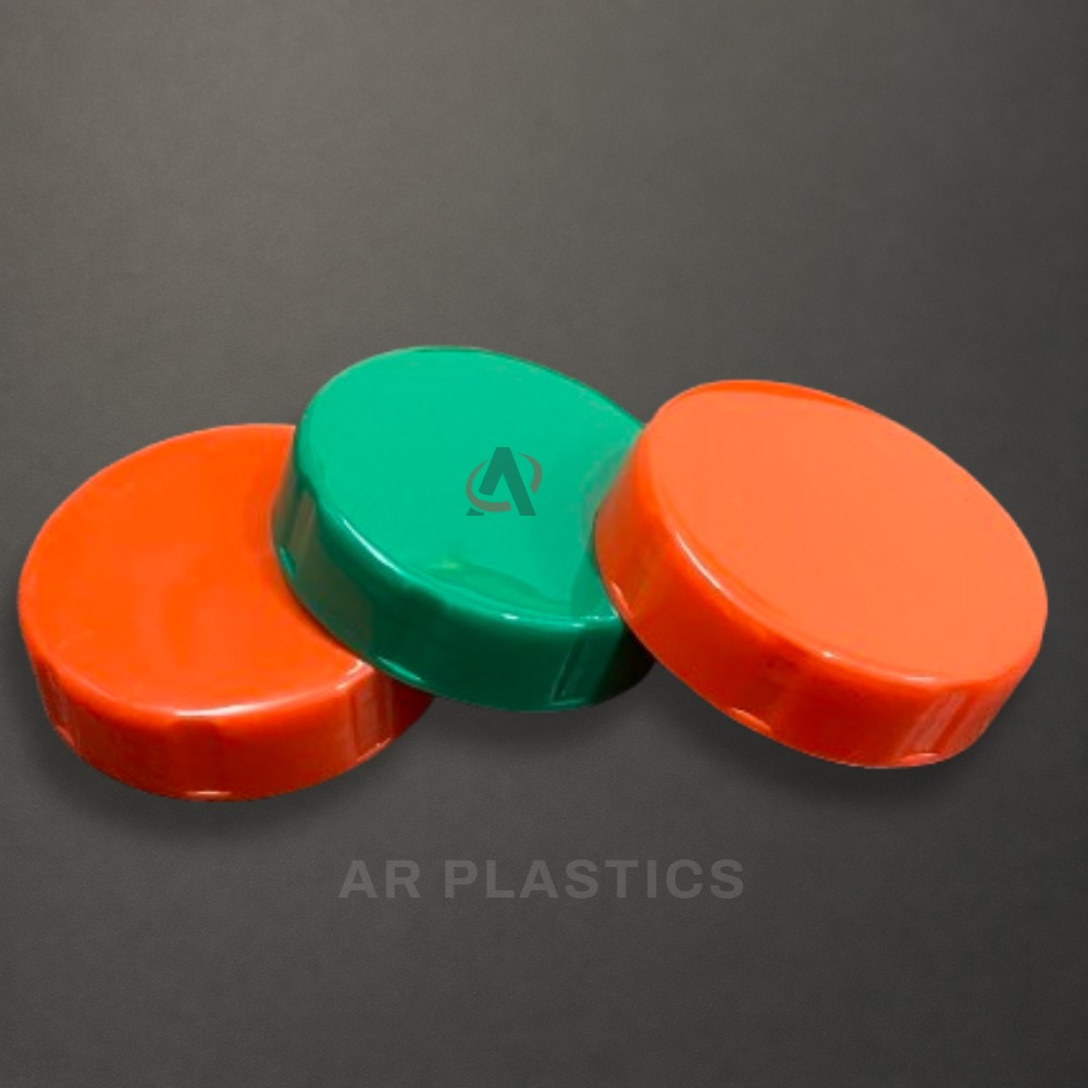 63 Mm Flower Jar Cap - Plastic Material, 63 Mm Diameter, Available In All Colors | Screw Type, Customizable, User-friendly, Lightweight