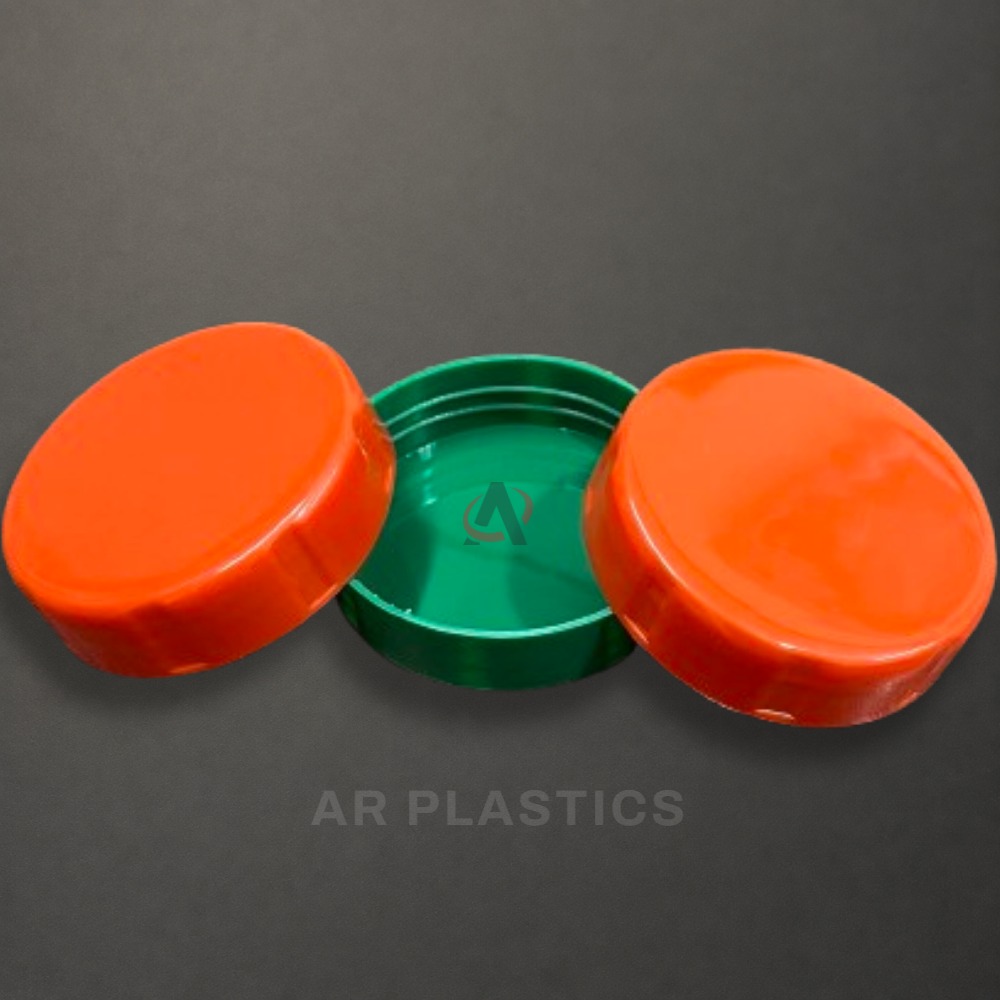 63 Mm Flower Jar Cap - Plastic Material, 63 Mm Diameter, Available In All Colors | Screw Type, Customizable, User-friendly, Lightweight