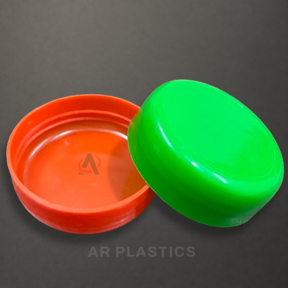 63 Mm Dome Jar Cap - Plastic, 63 Millimeter (Mm), Multicolour | User-friendly, Lightweight, Screw Cap For Jars, Customizable Branding Options