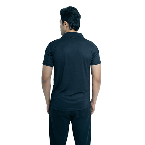 Mens Black Color Promotional T Shirt