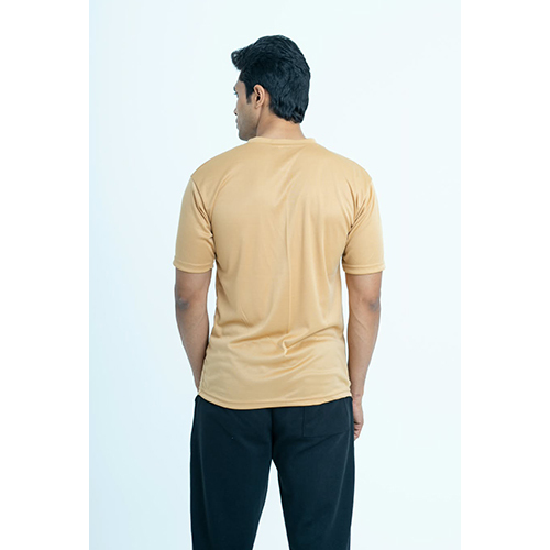 Mens Beige  Color T Shirt