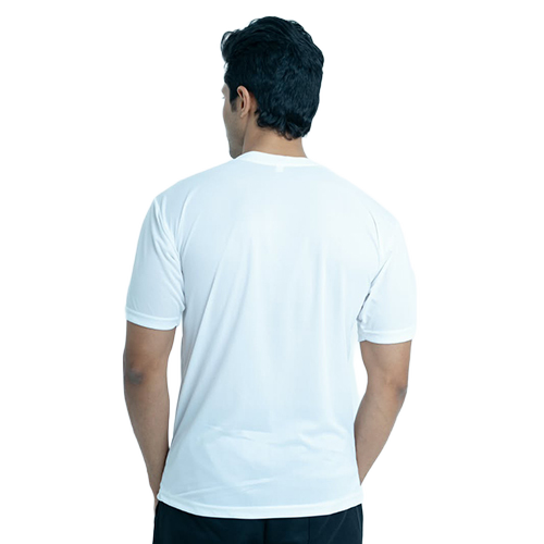 Mens White Promotional T Shirt