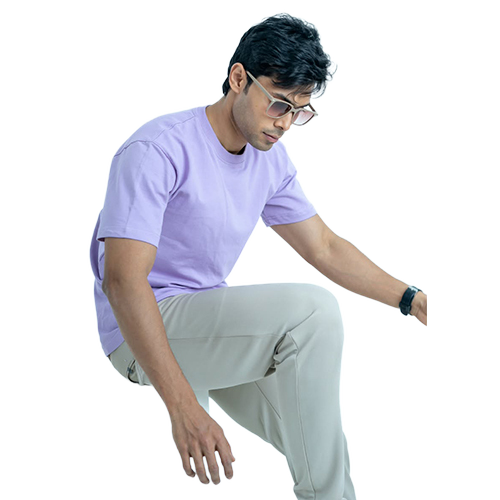 Mens French Terry Cotton T Shirt