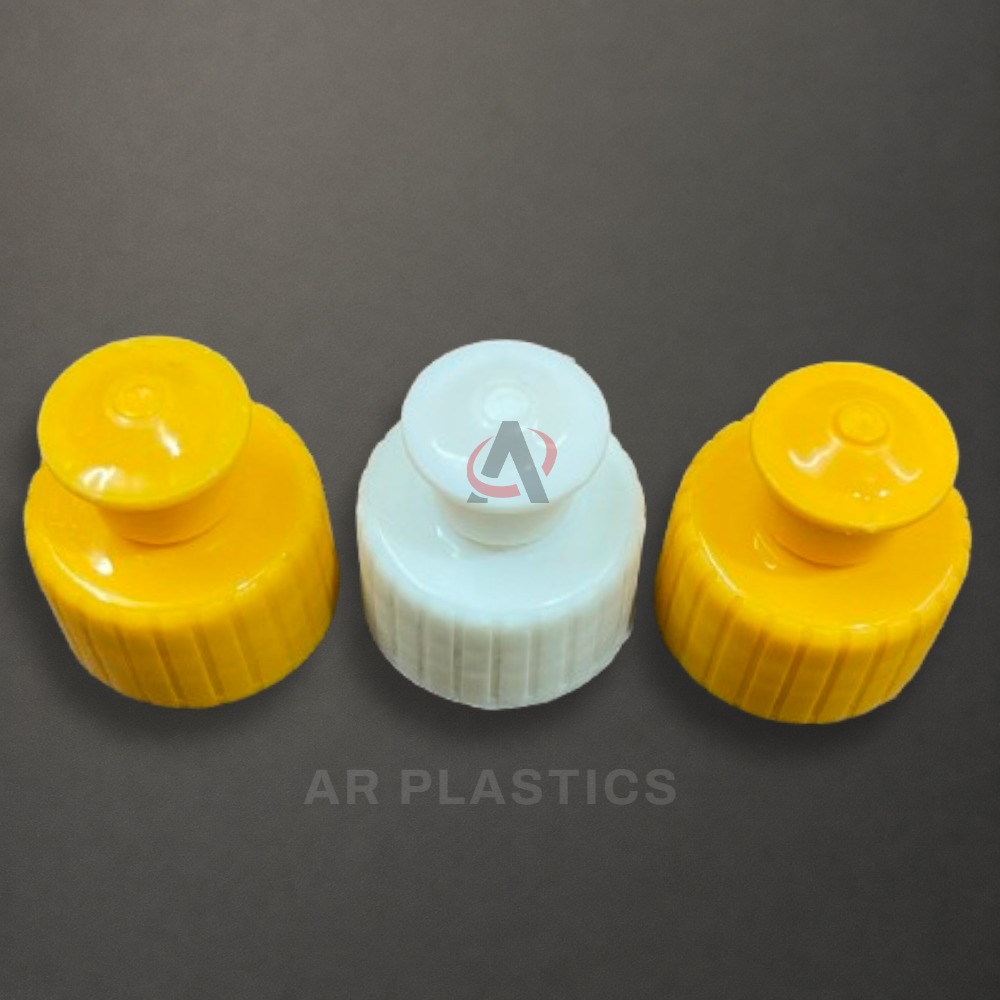 28 Mm Pull Push Cap - Plastic Material, 28 Millimeter Diameter, Customizable Colors | Attractive Design, Flawless Finish, Easy To Clean