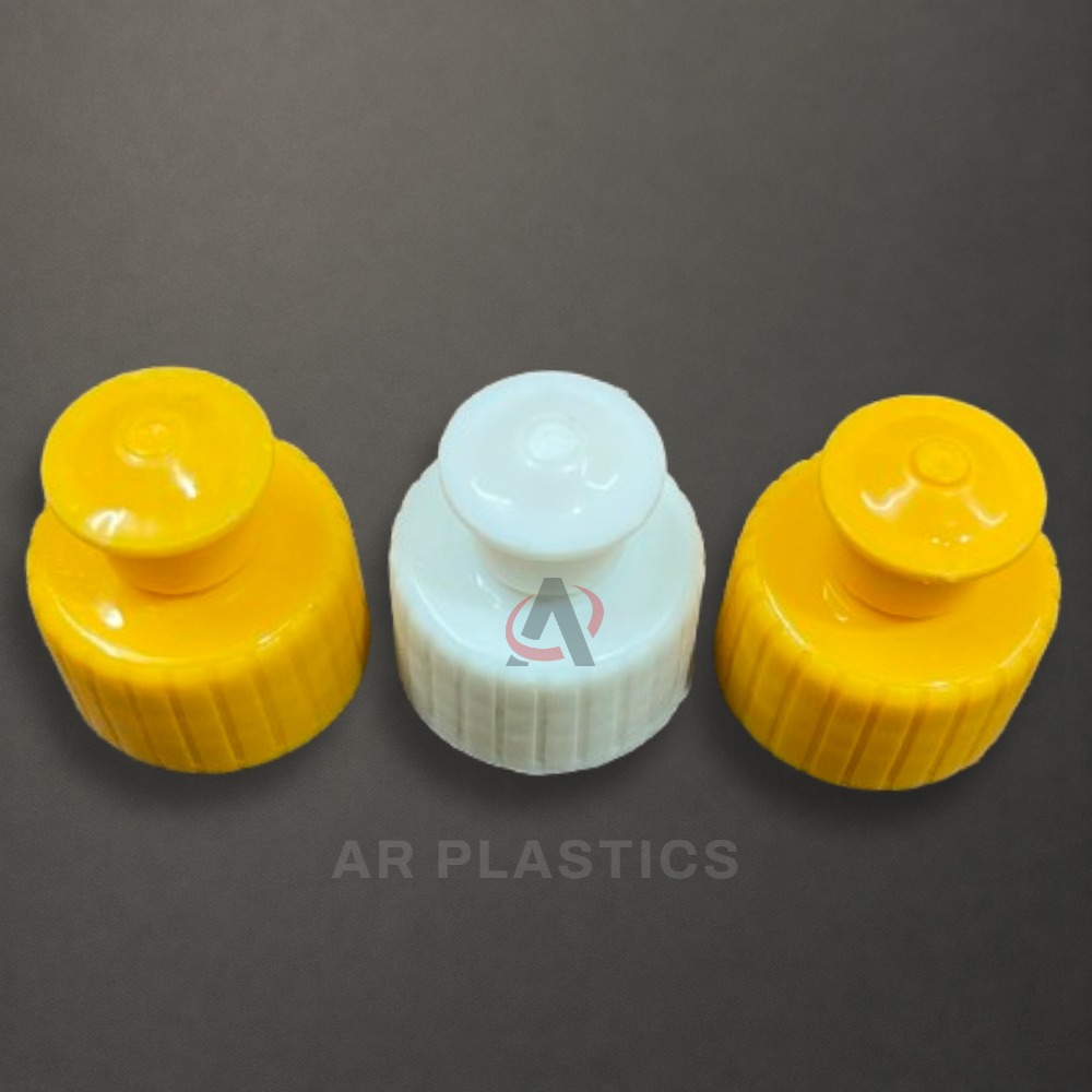 28 Mm Pull Push Cap - Plastic Material, 28 Millimeter Diameter, Customizable Colors | Attractive Design, Flawless Finish, Easy To Clean