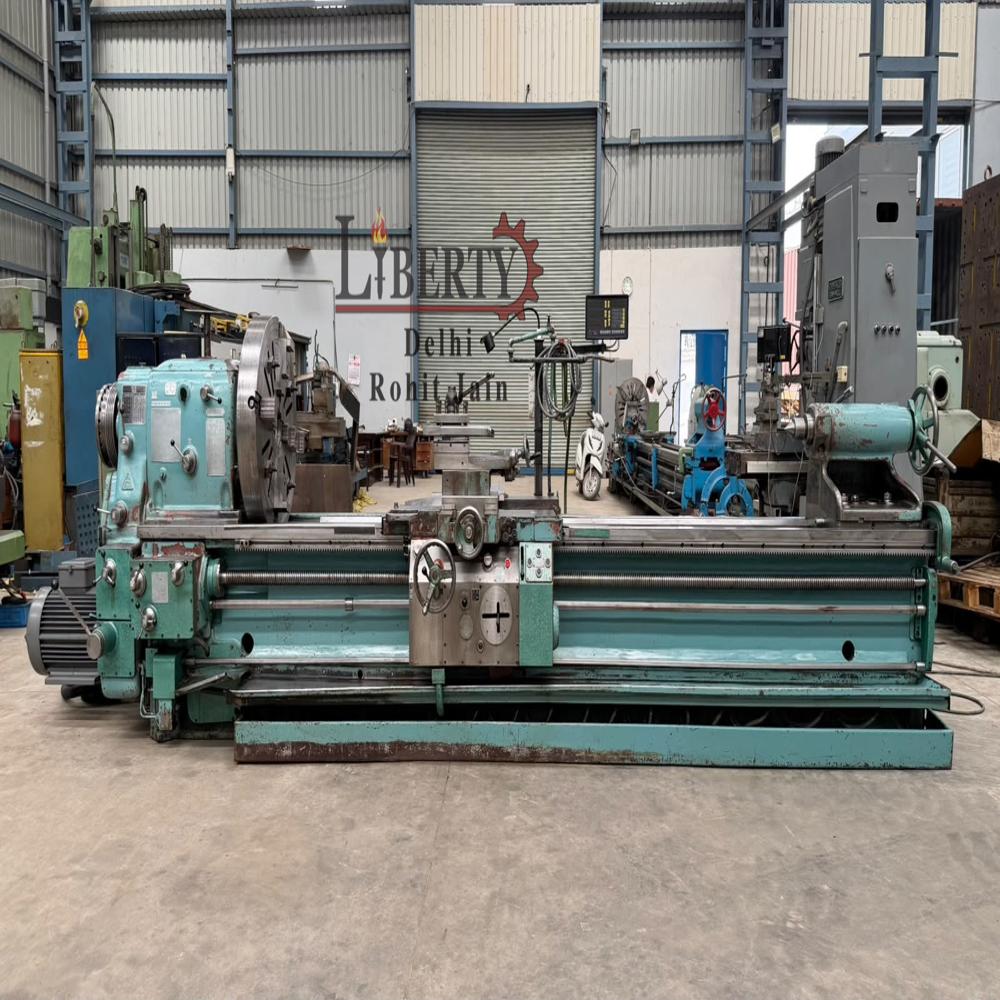 Tos Czech Su-80A / 3500 Heavy Duty Lathe Machine - Automatic Grade: Semi Automatic