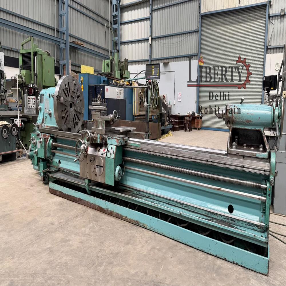 TOS Czech SU-80A / 3500 Heavy Duty Lathe Machine