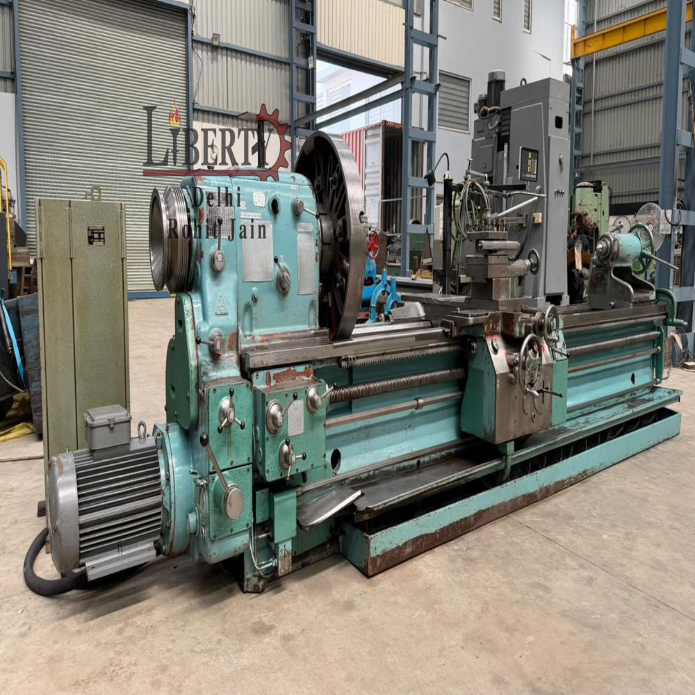 TOS Czech SU-80A / 3500 Heavy Duty Lathe Machine