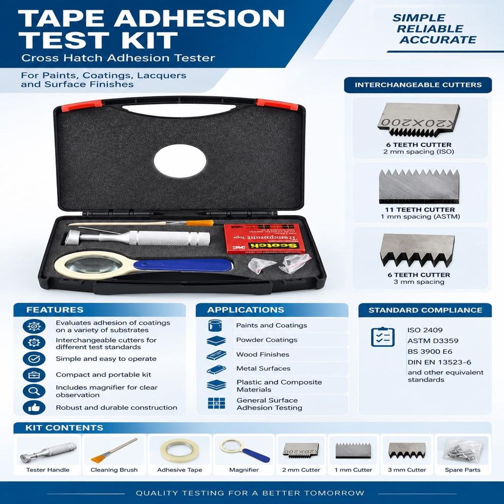 Cross Hatch Adhesion Test Kit