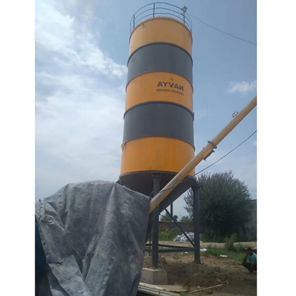 Cement Silo - Color: Yellow/black