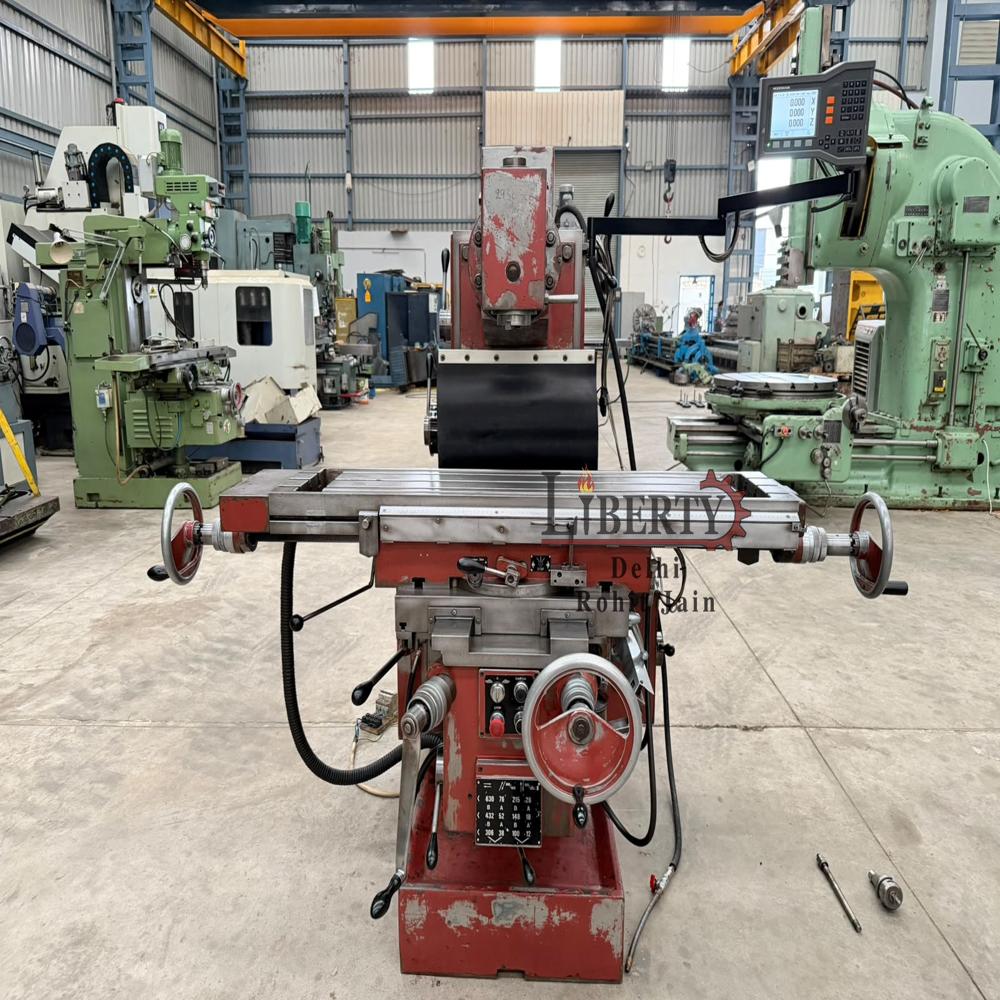 Rigiva Italy 1300 mm x 300 mm Universal Milling Machine